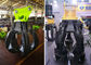 4 Tine Orange Peel Grapple Hydraulic Robust Structure Fit Hitachi ZX210 20 ton Excavator