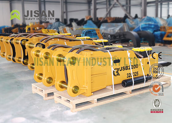 JSB4500 Excavator Rock Breaker OEM Logo Προσαρμοσμένο υδραυλικό σφυρί 36-45 τόνων Excavator