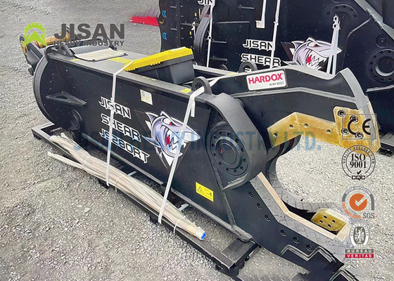 Sgs Pc400 CE υδραυλική κουρά εκσκαφέων για την υπηρεσία εξωτερικής διαμέτρου αρσενηκού σπειρώματος cOem κατεδάφισης δομών χάλυβα