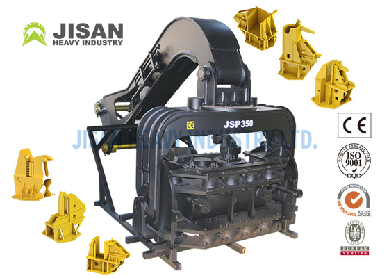 15 Vibro 10m 15m 25m σφυριών σωρών εκσκαφέων υδραυλικών τόνοι εργαλείων διατρήσεων για το κιβώτιο ταχυτήτων φύλλων