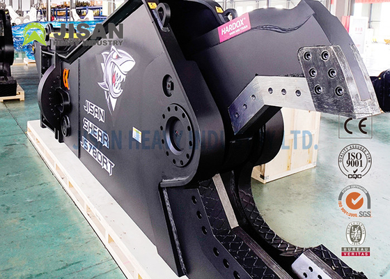 HARDOX 500 υδραυλική κουρά 4300mm κοπής χάλυβα για την κατεδάφιση οχημάτων