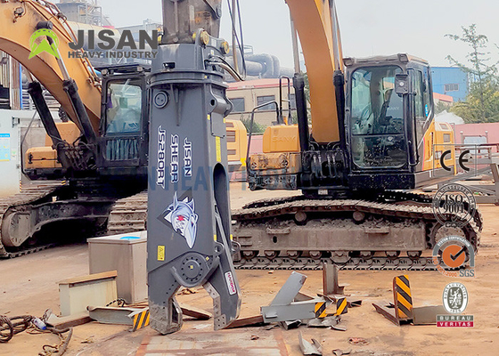 OEM ODM Υπηρεσία Εκσκαφέας Υδραυλική Χάλυβα Shear Ποιότητα Φαρμακείο Τιμή Teyun Tycs450rt Υδραυλική Shear Για Shear
