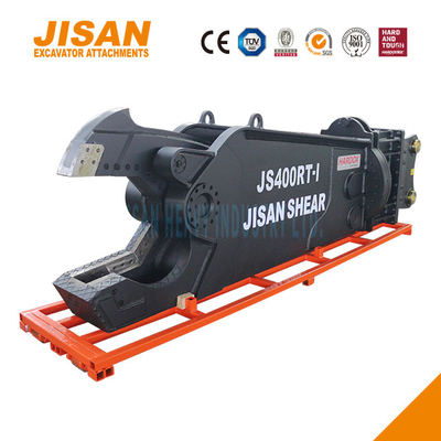JS430RT Τεχνουργήματα για την κοπή σιδήρου, χάλυβα και άλλων υλικών με εγκατάσταση βραχίονα 40-50 τόνων