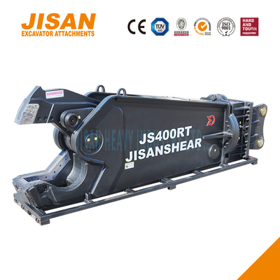 JS430RT Τεχνουργήματα για την κοπή σιδήρου, χάλυβα και άλλων υλικών με εγκατάσταση βραχίονα 40-50 τόνων
