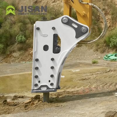 Hydraulic Breaker Hammer with 100mm Chisel Diameters 3/4 inch Hosepipe and 150-170kg/cm2 Operating Pressure for 15 Tons Excavator