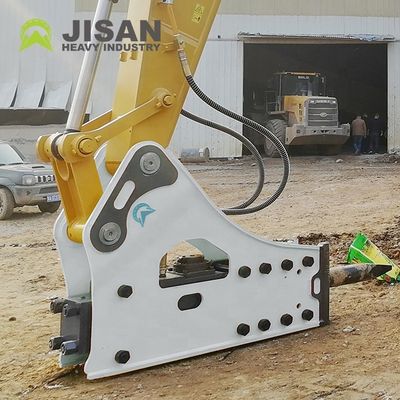 Υδραυλικός σπάσιμος πετρώματος με 160-180kg/cm2 Εργασιακή πίεση 150-190l/min ροή πετρελαίου και 350-500bpm ρυθμός πρόσκρουσης για εξορυκτές