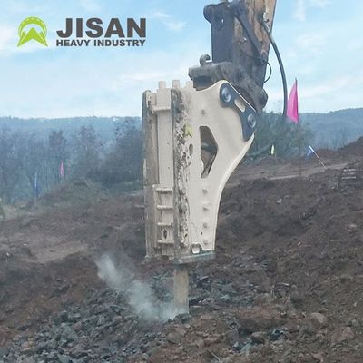 Υδραυλικός σπάσιμος πετρώματος με 160-180kg/cm2 Εργασιακή πίεση 150-190l/min ροή πετρελαίου και 350-500bpm ρυθμός πρόσκρουσης για εξορυκτές