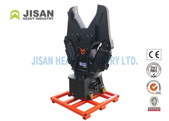 Μεταλλικές ψαλίδες εξορυκτών με υδραυλική περιστροφή 360 μοιρών και αντικαταστατέα λεπίδα για εργασίες κατεδάφισης και ανακύκλωσης