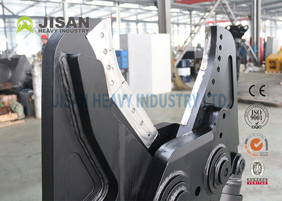 Μεταλλικές ψαλίδες εξορυκτών με υδραυλική περιστροφή 360 μοιρών και αντικαταστατέα λεπίδα για εργασίες κατεδάφισης και ανακύκλωσης