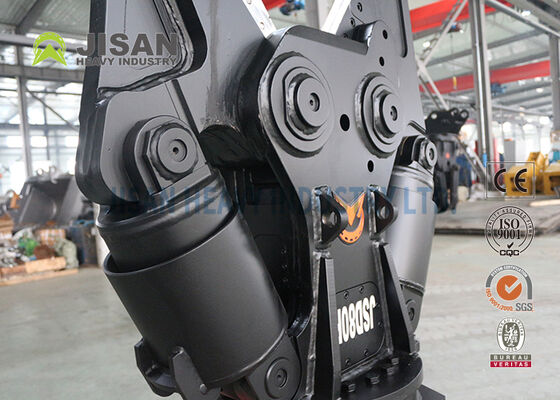 Μεταλλικές ψαλίδες εξορυκτών με υδραυλική περιστροφή 360 μοιρών και αντικαταστατέα λεπίδα για εργασίες κατεδάφισης και ανακύκλωσης