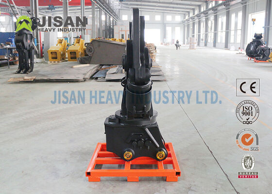 Μεταλλικές ψαλίδες εξορυκτών με υδραυλική περιστροφή 360 μοιρών και αντικαταστατέα λεπίδα για εργασίες κατεδάφισης και ανακύκλωσης