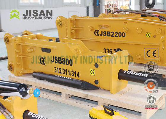 JSB4500 Excavator Rock Breaker OEM Logo Προσαρμοσμένο υδραυλικό σφυρί 36-45 τόνων Excavator