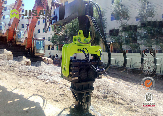 Υδραυλικό δονητικό σφυρί τύπων εκσκαφέων υψηλής συχνότητας που συσσωρεύει τον εξοπλισμό
