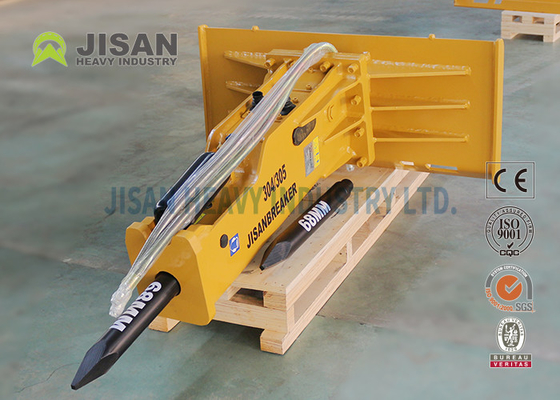 Οδηγός Μεταχειρισμένο Hydraulic Post Pile Bobcat Skid Steer Loader Hammer