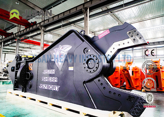 Βαρέων καθηκόντων υδραυλική κουρά 850 χιλ. 60L/λ. χάλυβα εκσκαφέων για την κατεδάφιση οχημάτων