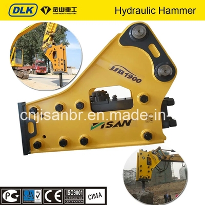 Υδραυλικό Σφυρί Θραύσης Βράχων Κατεδάφισης με Καλέμι 140mm