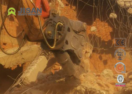 Υψηλής αντοχής υδραυλικές ψαλίδες απορρίματος εκσκαφέων χάλυβα