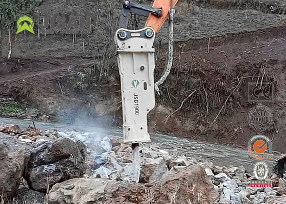 Σμίλη 155mm σφυριών διακοπτών βράχου εκσκαφέων τόνου της KOMATSU 30-40 για PC300 PC400